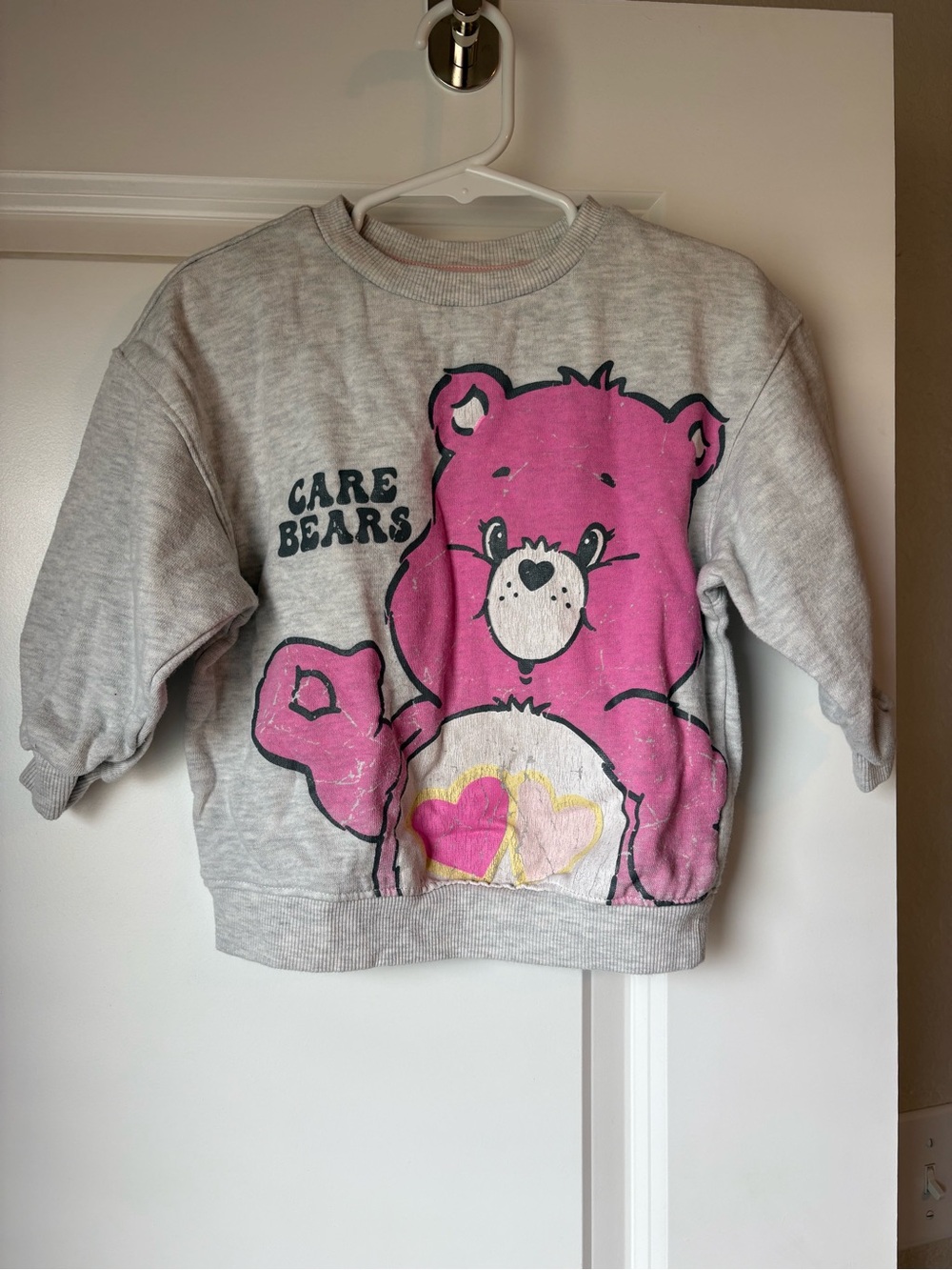 Care Bears Light Gray Graphic Kids Sweatshirt size 2T